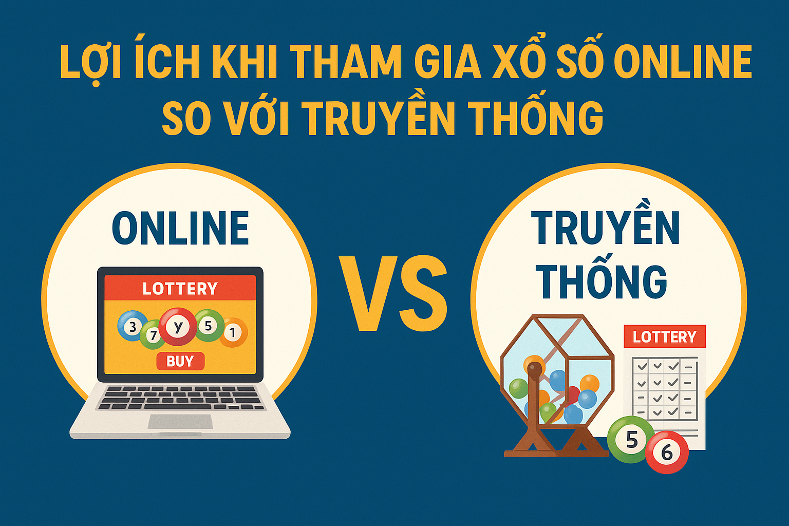 Lợi Ích Khi Tham Gia Xổ Số Online So Với Truyền Thống – Xu Hướng Mới Thời Đại Số