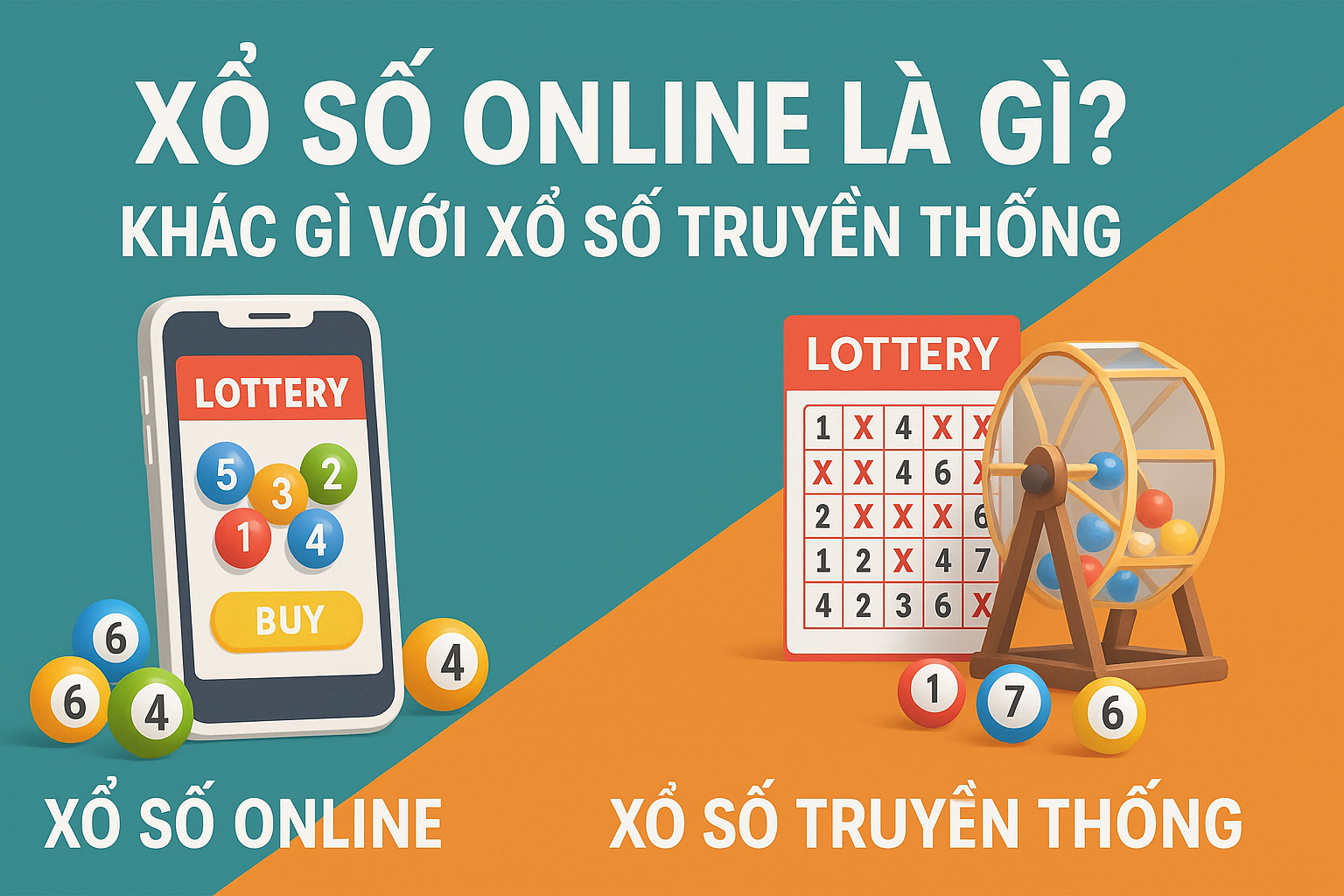 Xổ Số Online Là Gì? Khác Gì Với Xổ Số Truyền Thống? [Giải Đáp 2025]